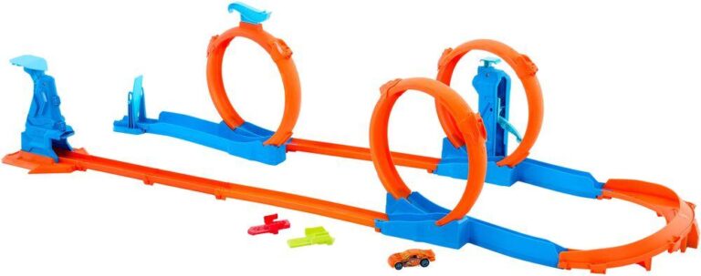 Circuit de voitures Hot Wheels Kit Piste 3 Loopings