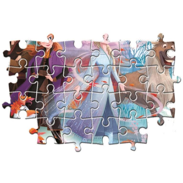 Puzzle Supercolor Maxi 24 pièces La Reine des Neiges 2 Clementoni