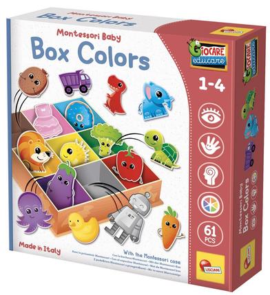 Boîte de tri des couleurs Montessori Baby Lisciani