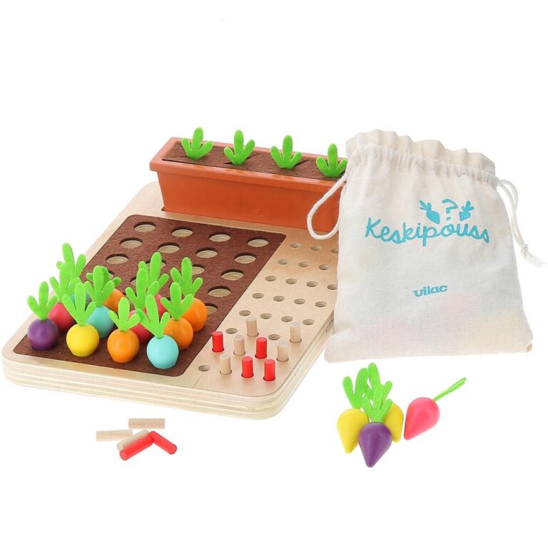 Jeu de déduction en bois Keskipouss Vilac