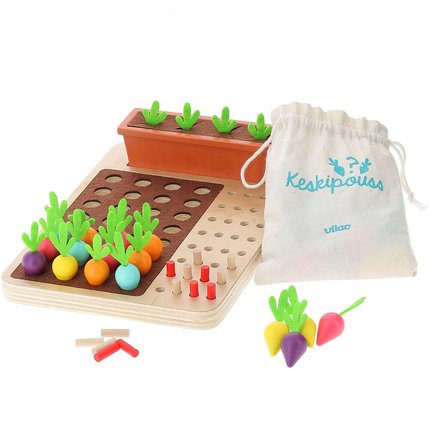 Jeu de déduction en bois Keskipouss Vilac