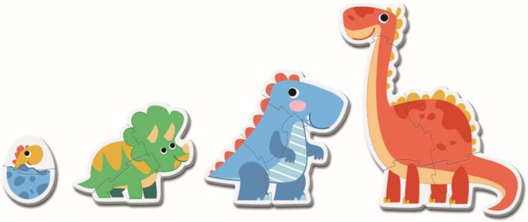 Mon Premier Puzzle Dinosaures Super Color Clementoni