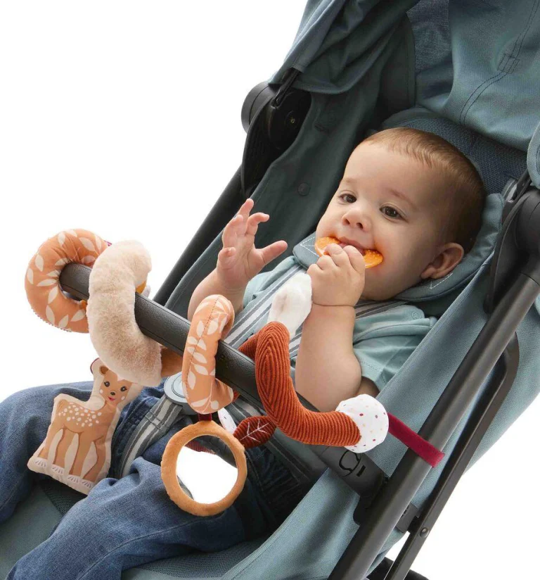 Boulier spirale Fanfan le Faon Sophie la Girafe - Arche d'éveil - VULLI - 3