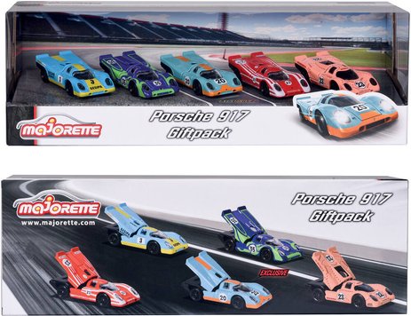 Coffret voitures de collection Majorette Porsche 917
