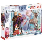 Puzzle Supercolor Maxi 24 pièces La Reine des Neiges 2 Clementoni