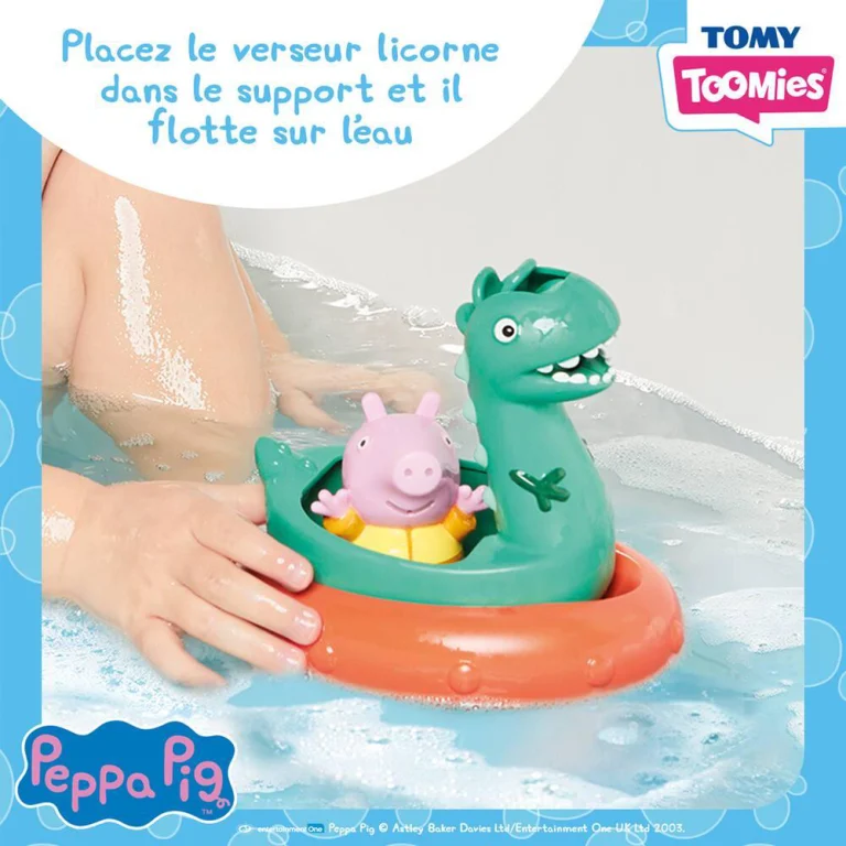 Bateau Bouée George et Dino Tomy Toomies