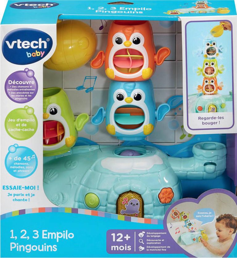 1 2 3 Empilo Pingouins VTech Baby