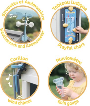 Maison de jardin Smoby 4 Seasons