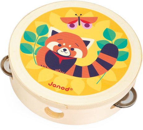 Set 4 instruments de musique en bois Janod Gioia