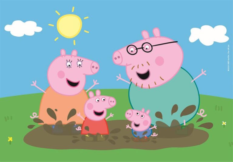 Puzzle 2 x 20 pièces Peppa Pig Clementoni