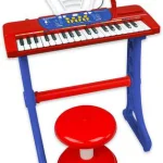 Clavier enfant Bontempi 37 touches avec micro et pieds