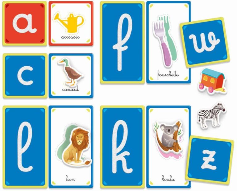 Lettres tactiles rugueuses Montessori Clementoni