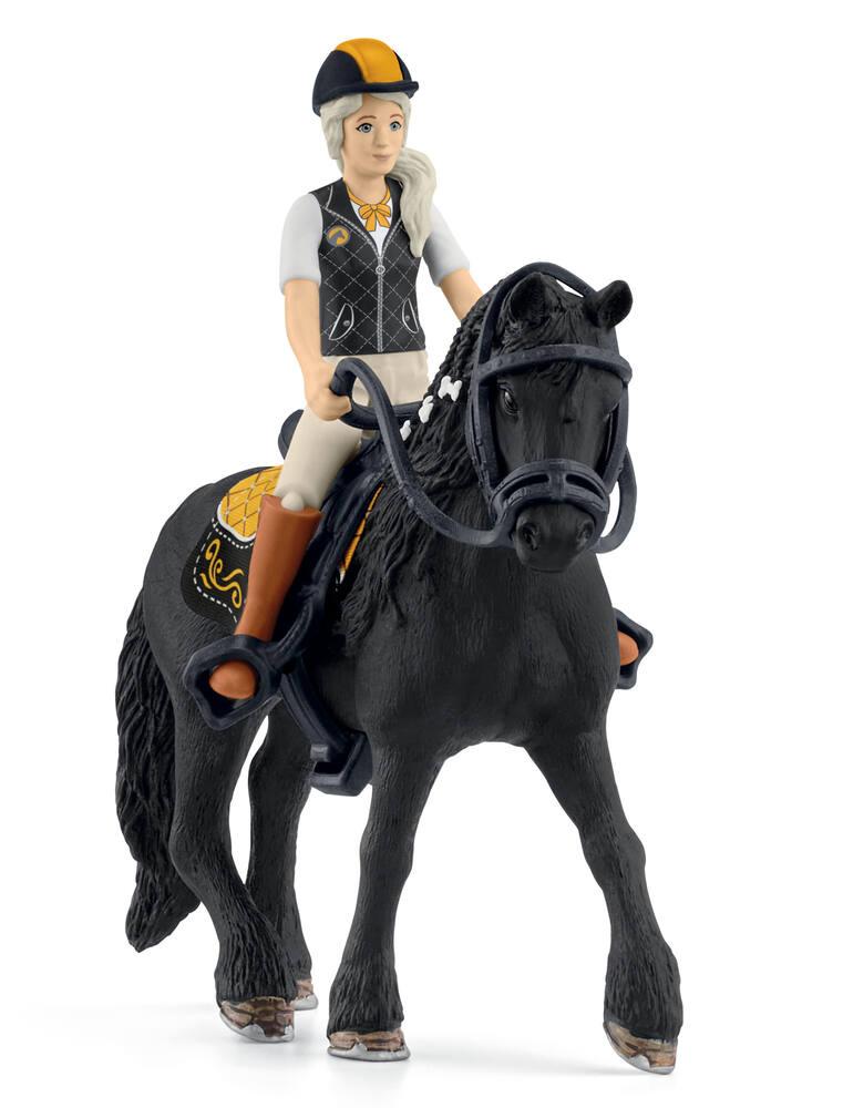 Figurine Schleich cavalière Tori et sa jument Princess