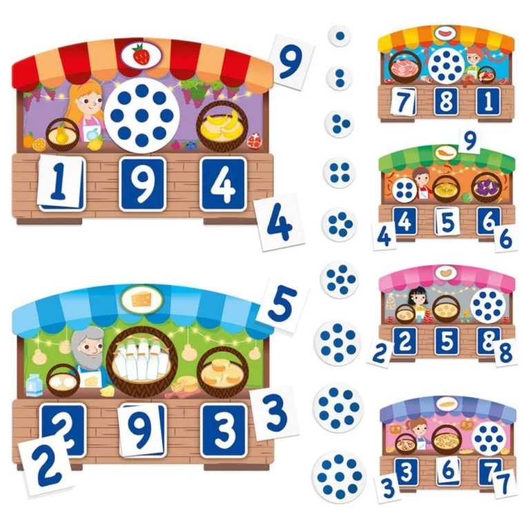 Loto tactile des chiffres Headu Montessori
