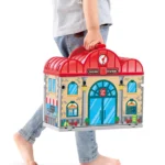 Coffret circuit de train portable Hape