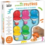 Mes premiers feutres ergonomiques Créa Lign, 8 couleurs