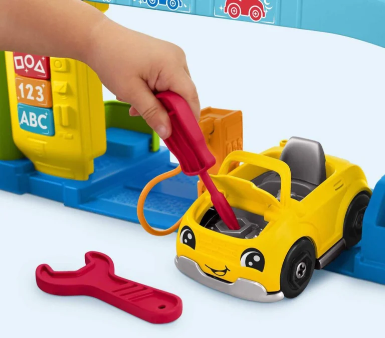 Le garage de Little People Fisher-Price