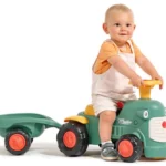 Porteur tracteur Maurice Cap avec remorque, fabriqué en France