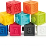 Blocs empilables souples Sidj, 9 cubes à assembler