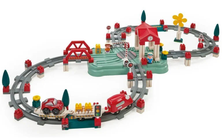 Baril circuit train Écoiffier Abrick