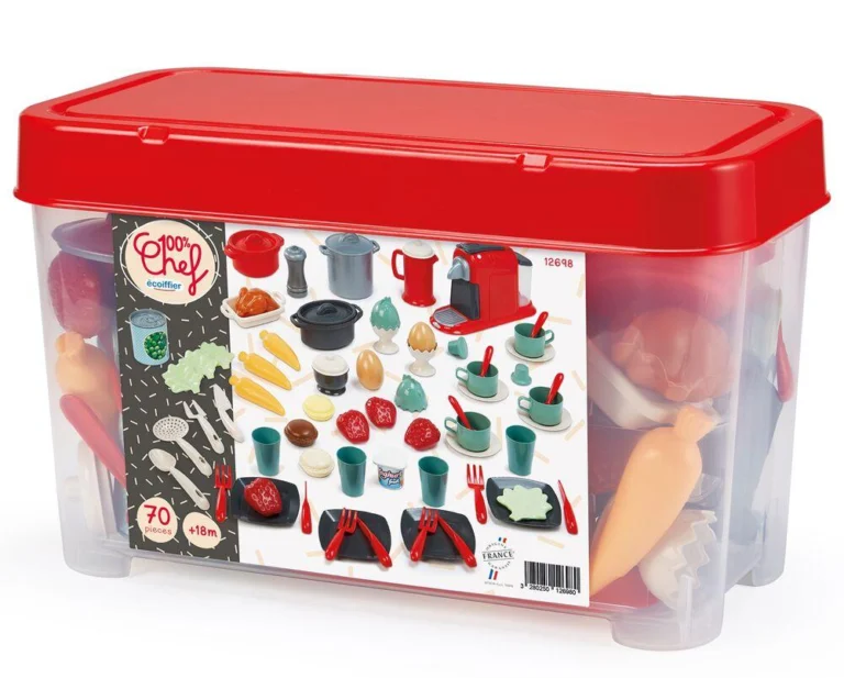 Coffret dinette 70 pièces Ecoiffier