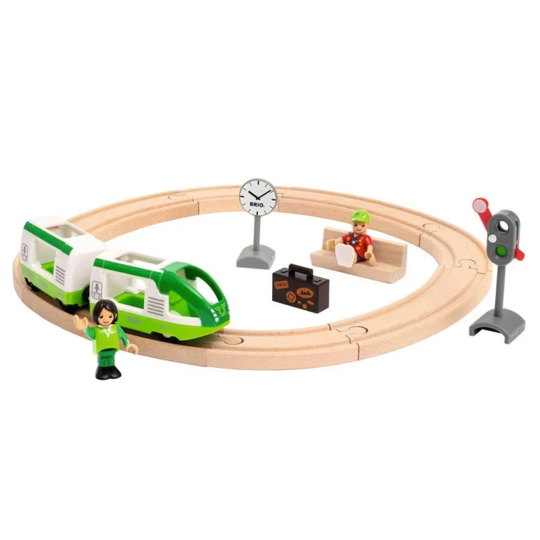 Circuit de train en bois BRIO Voyageur