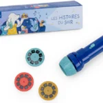 Lampe torche à histoires Moulin Roty Puce & Pilou