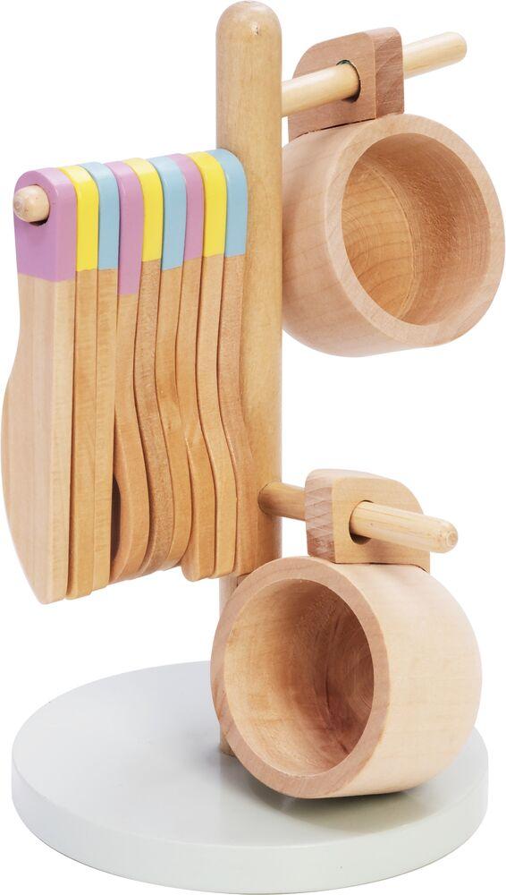 Set de vaisselle en bois L’Atelier du Bois