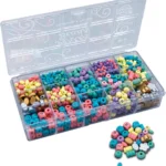 Boîte de perles en bois 13 styles Buki