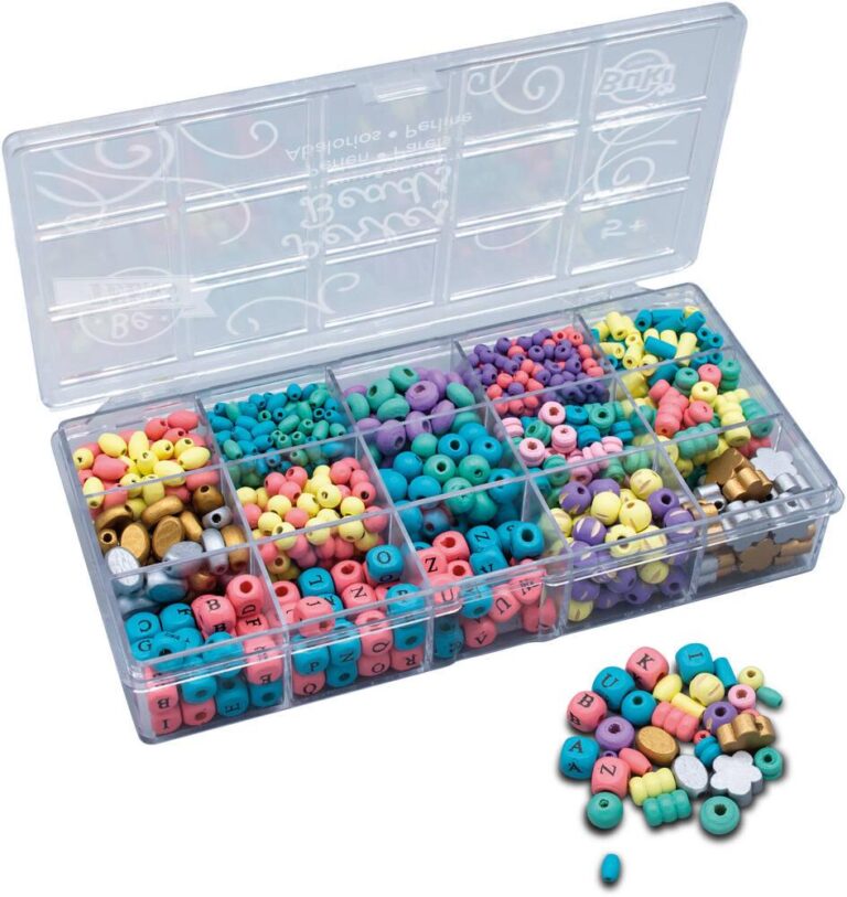 Boîte de perles en bois 13 styles Buki