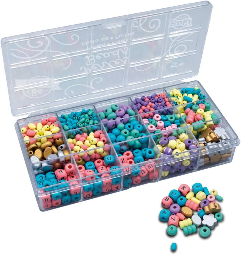 Boîte de perles en bois 13 styles Buki