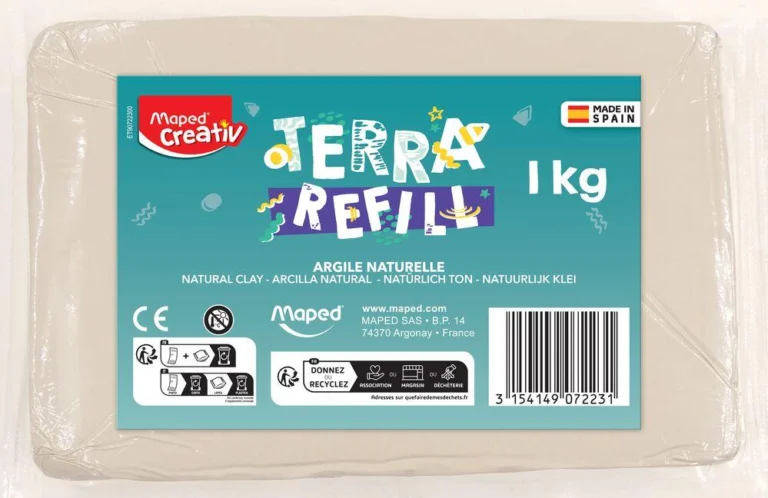 Recharge argile Terra Potery Maped Creativ