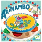 Tambourin en bois Djeco Animambo