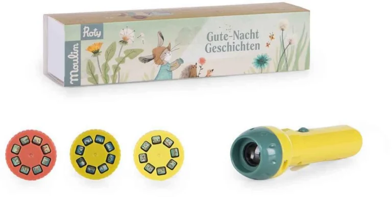 Lampe à histoires Moulin Roty Trois Petits Lapins