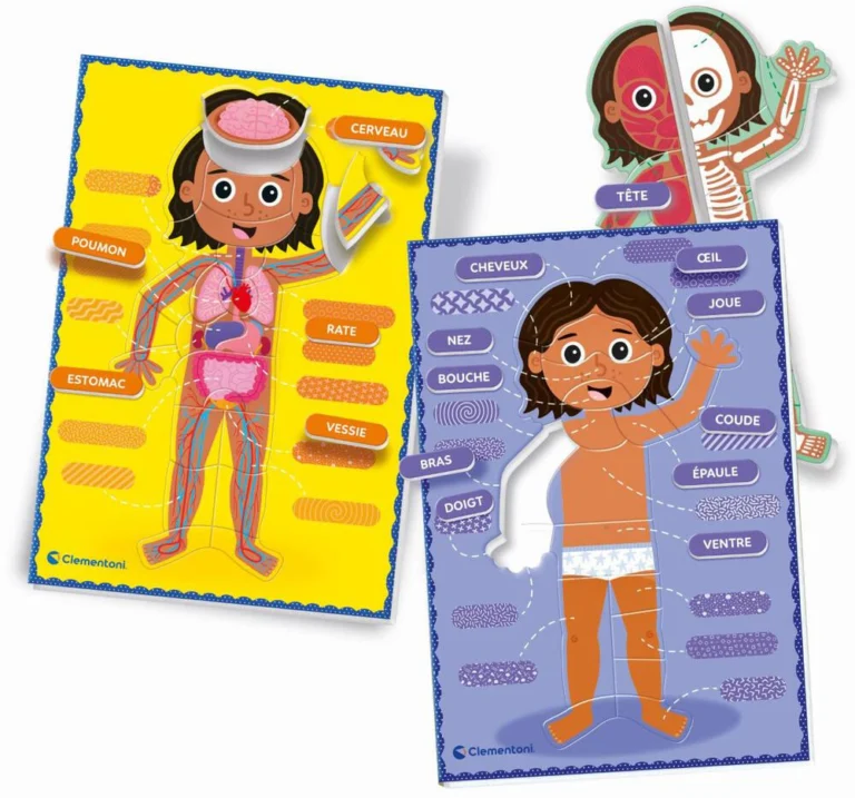 Jeu du corps humain Clementoni Montessori