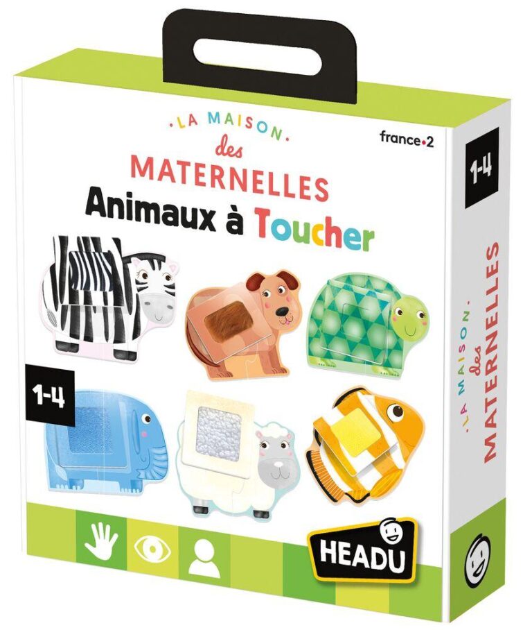 Animaux tactiles Headu Montessori