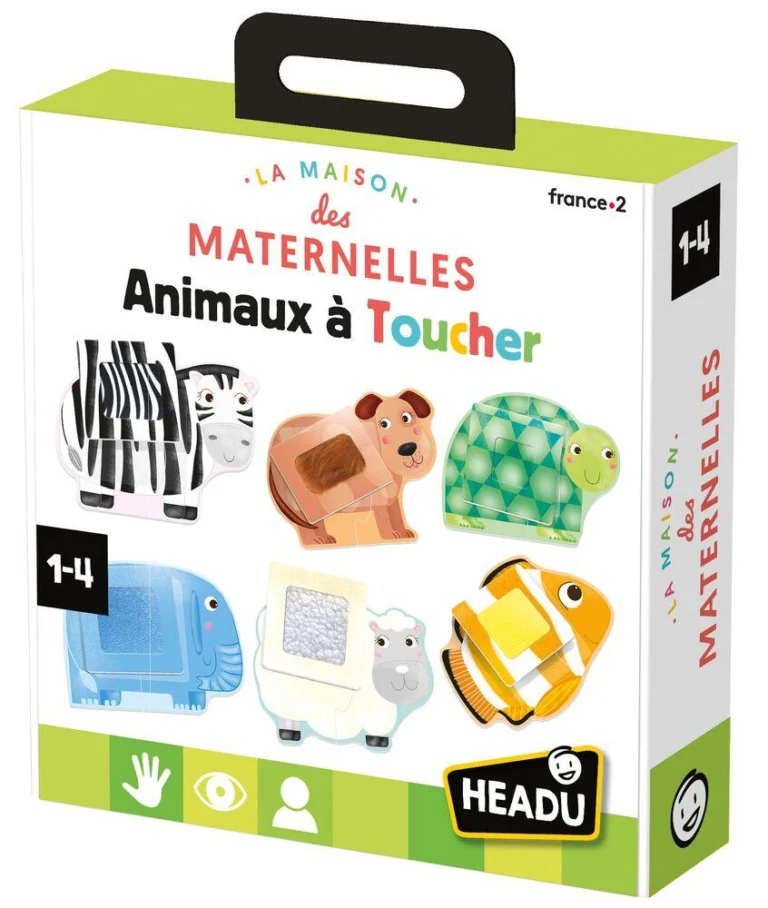 Animaux tactiles Headu Montessori
