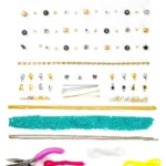 Kit bijoux perles alphabet Sidj