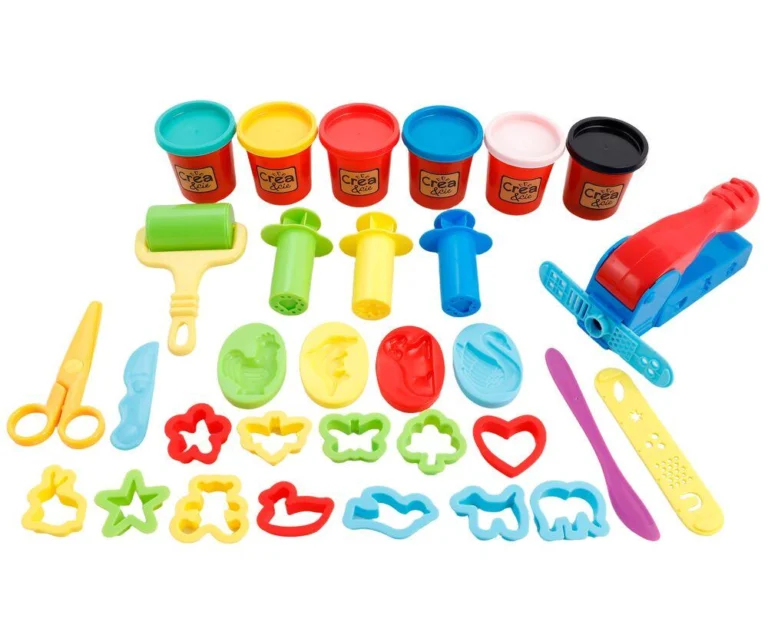 Baril de pâte à modeler Créa & Cie, 32 pièces