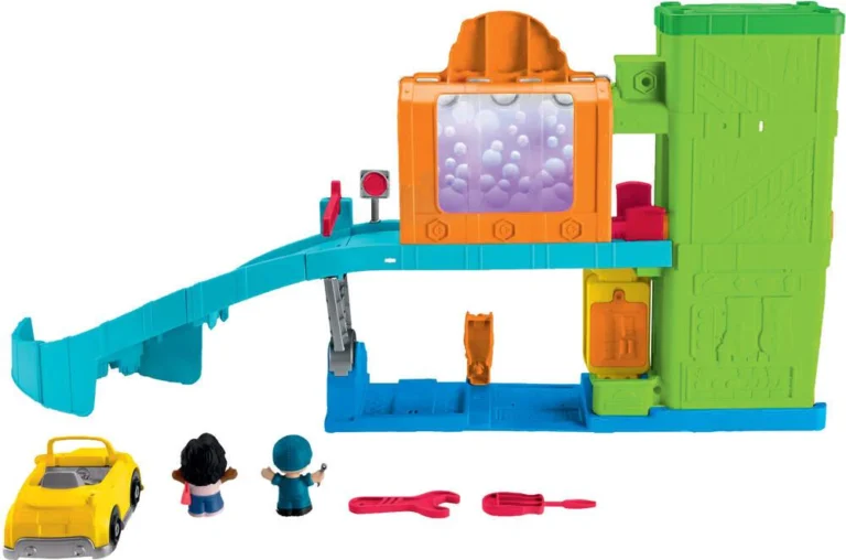 Le garage de Little People Fisher-Price