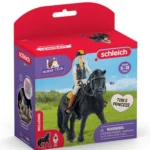 Figurine Schleich cavalière Tori et sa jument Princess