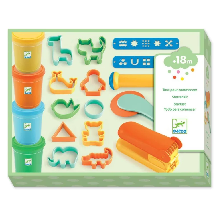 Coffret pâte à modeler Djeco Tout pour commencer