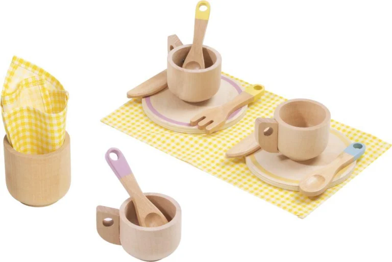 Set de vaisselle en bois L&rsquo;Atelier du Bois