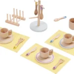 Set de vaisselle en bois L&rsquo;Atelier du Bois