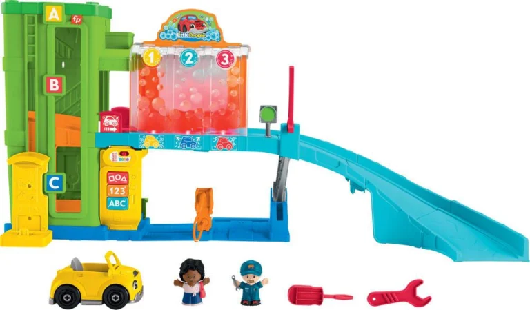 Le garage de Little People Fisher-Price