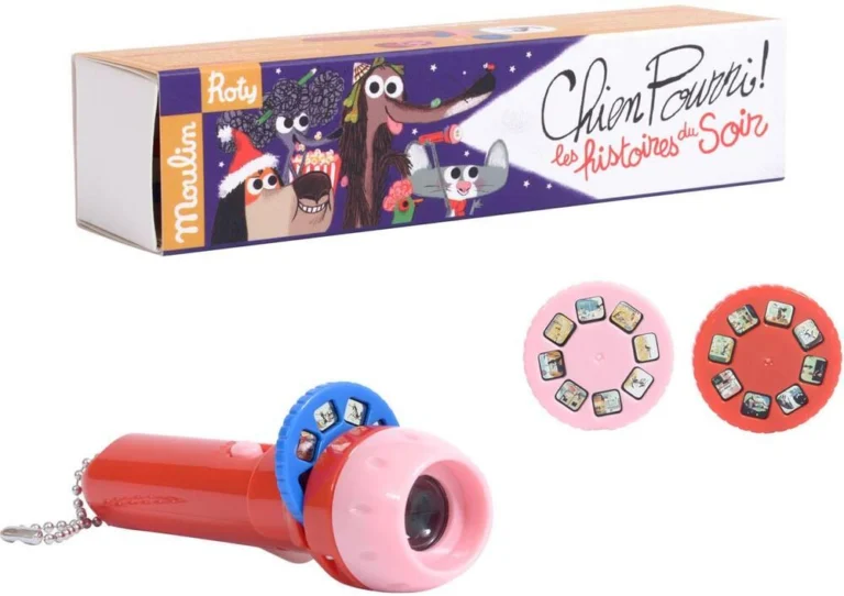 Projecteur d&rsquo;histoires Chien Pourri, l&rsquo;école des loisirs