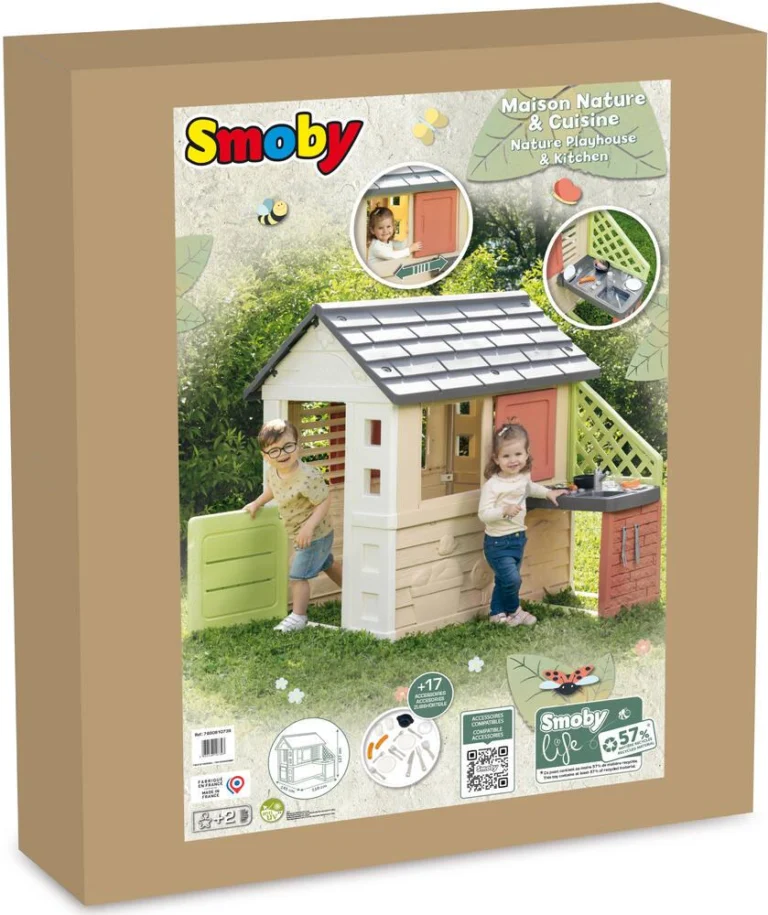 Maison nature et cuisine d&rsquo;été Smoby Life
