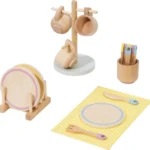 Set de vaisselle en bois L’Atelier du Bois