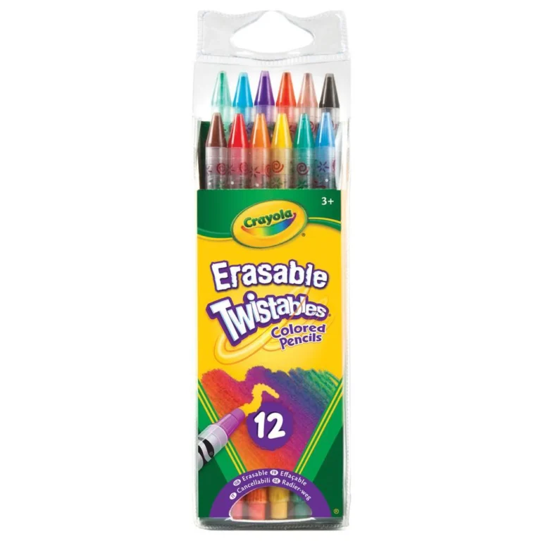 12 crayons Twistables gommables Crayola