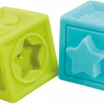 Blocs empilables souples Sidj, 9 cubes à assembler